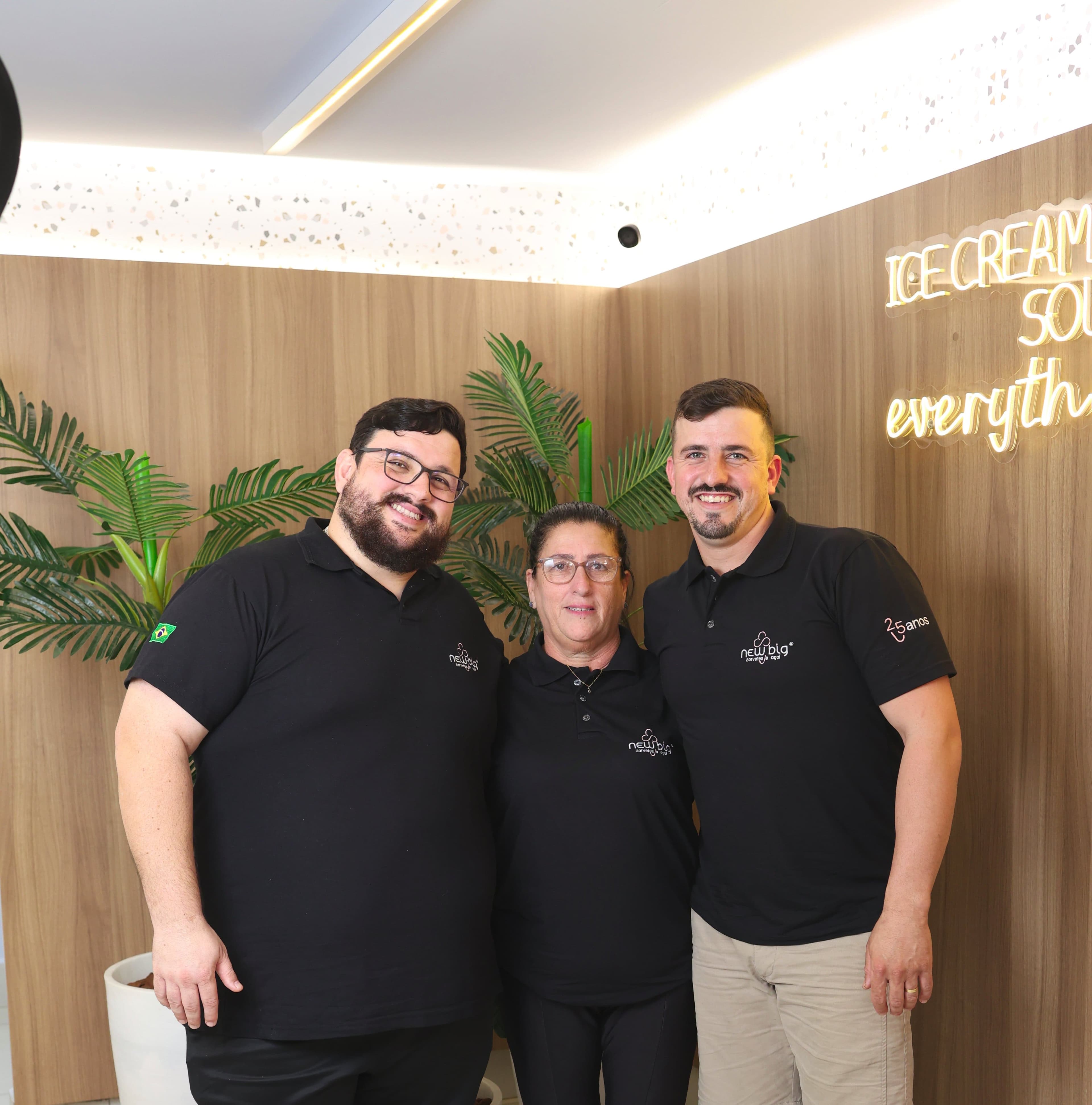 Equipe fundadora da New Big