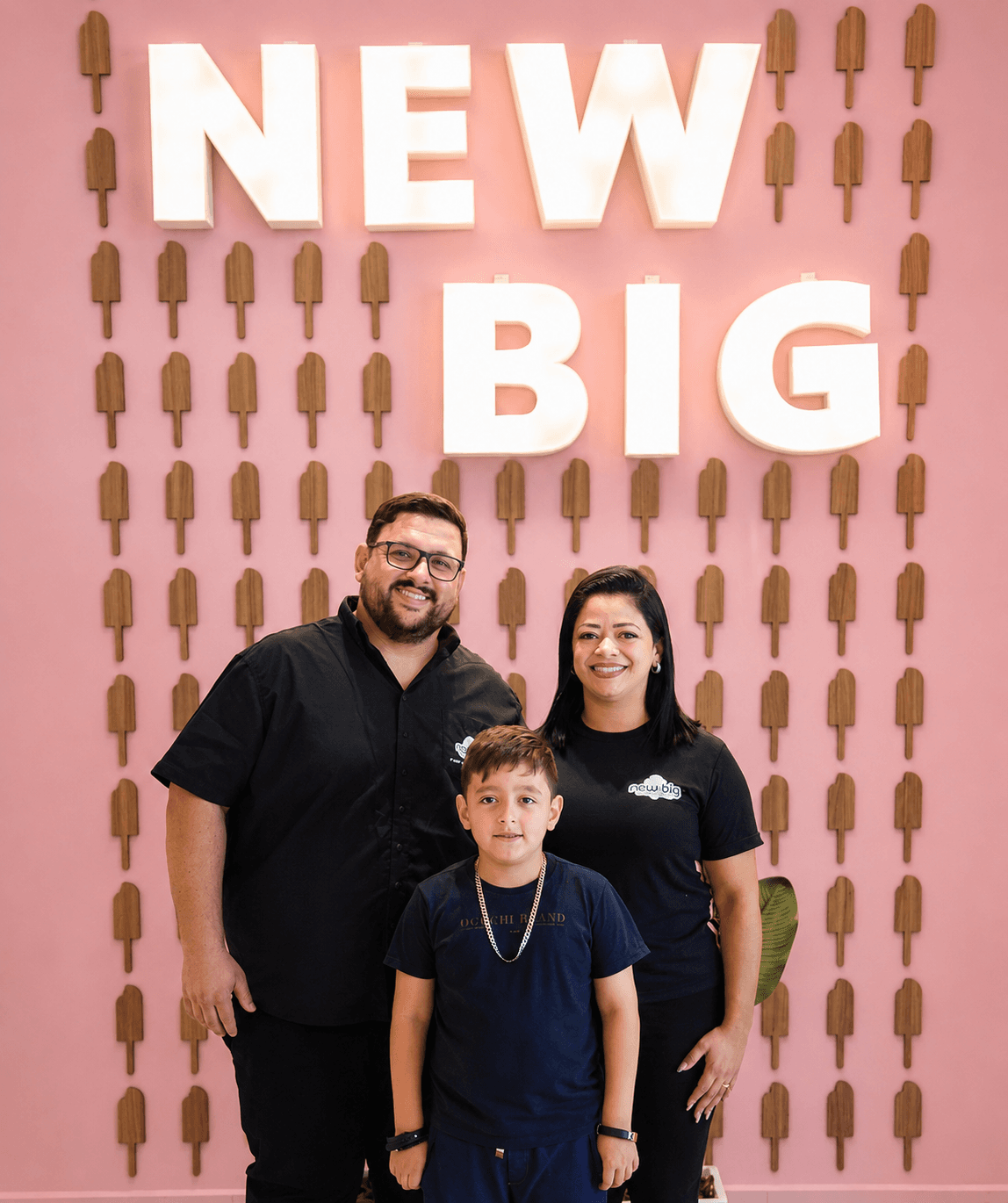 Equipe fundadora da New Big